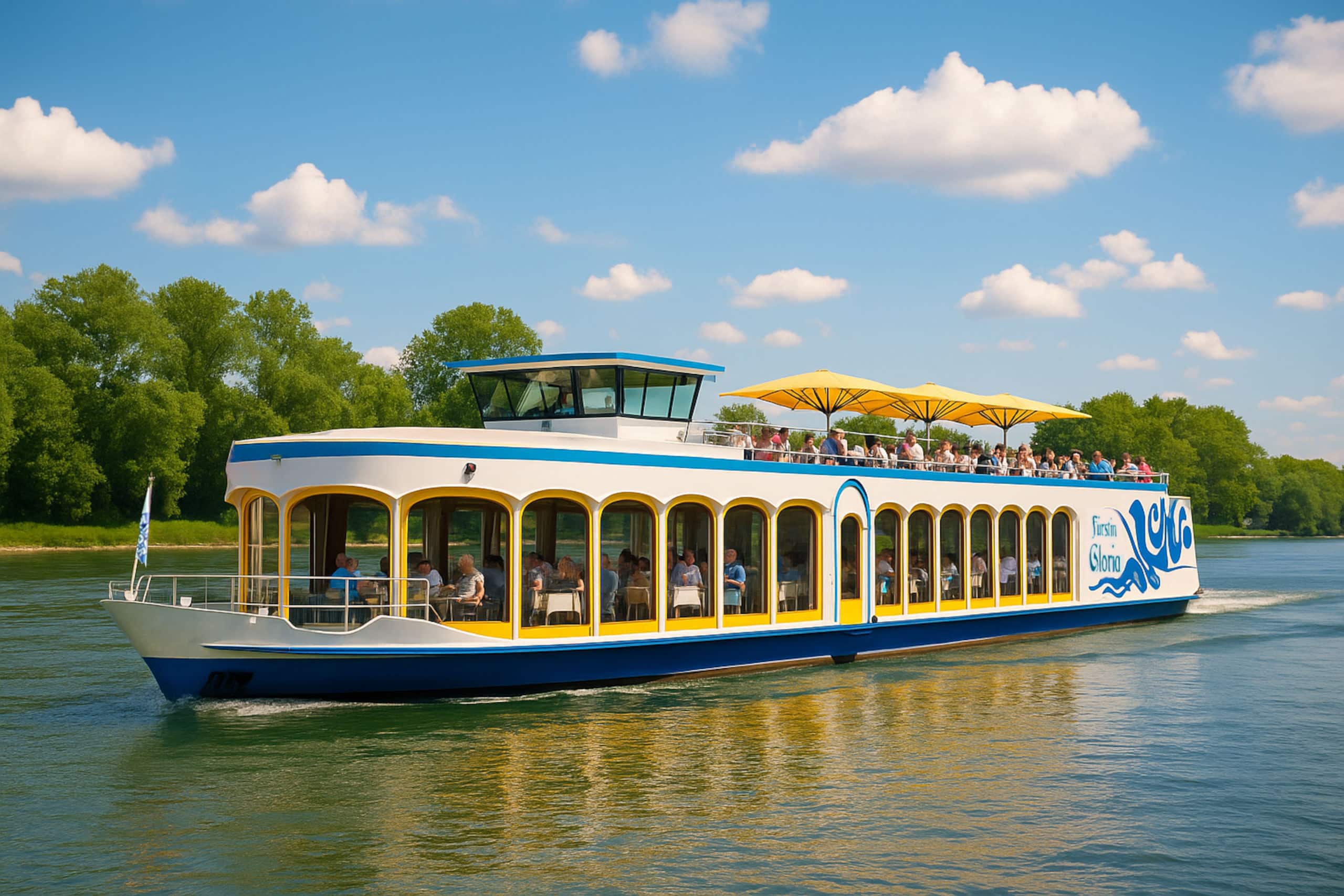 Gloria. Aug. 2025, 12_38_20 Personenschifffahrt Klinger MS Gloria