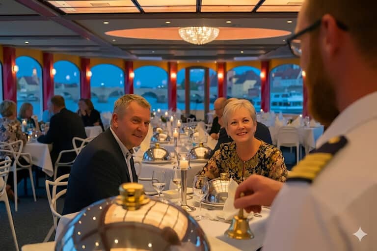 Captains-Dinner auf der MS Gloria - Schifffahrt Regensburg